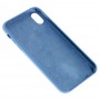 Чохол silicone case для iPhone Xr azure