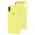Чохол silicone case для iPhone Xr mellow yellow