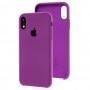 Чехол silicone case для iPhone Xr grape