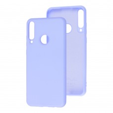Чехол для Huawei Y6p Wave colorful светло-фиолетовый