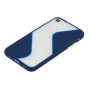 Чохол для iPhone 7/8 Totu wave синій