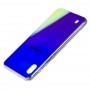 Чехол Shining для Samsung Galaxy A10 (A105) зеркальный голубой