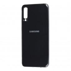Чохол для Samsung Galaxy A70 (A705) Silicone case (TPU) чорний