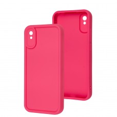 Чохол для Xiaomi Redmi 9A Shock sides bright pink