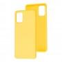 Чохол Samsung Galaxy A71 (A715) Full without logo жовтий