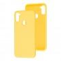 Чехол для Samsung Galaxy A11 / M11 Full without logo neon yellow