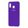 Чохол для Samsung Galaxy A20 / A30 Silicone Full фіолетовий
