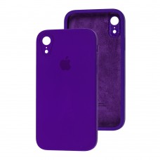Чехол для iPhone Xr Square Full camera фиолетовый / ultra violet