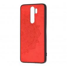 Чехол для Xiaomi Redmi Note 8 Pro Mandala 3D красный