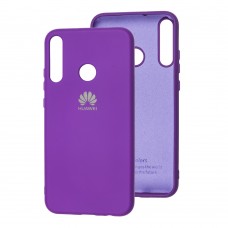Чехол для Huawei P40 Lite E/ Y7P Silicone Full фиолетовый / purple