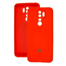 Чехол для Xiaomi Redmi Note 8 Pro Silicone Full camera красный