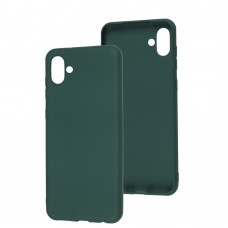 Чехол для Samsung Galaxy A04 (A045) Candy зеленый / forest green