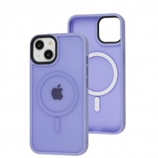 Чохол для iPhone 13 WAVE Matte Insane MagSafe light purple
