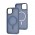 Чохол для iPhone 13 WAVE Matte Insane MagSafe sierra blue