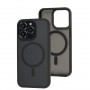 Чохол для iPhone 13 Pro WAVE Matte Insane MagSafe black