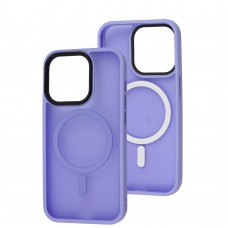Чехол для iPhone 14 Pro WAVE Matte Insane MagSafe light purple