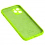 Чехол для iPhone 11 Pro Silicone Slim Full camera shiny green