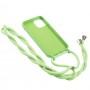 Чохол для iPhone 12 Pro Max Wave Lanyard with logo mint gum