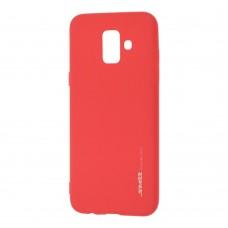 Чехол для Samsung Galaxy A6 2018 (A600) SMTT красный