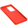 Чехол для Samsung Galaxy S21 Ultra (G998) Silicone Full красный