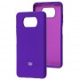 Чохол для Xiaomi Poco X3 / X3 Pro Silicone Full purple