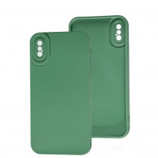 Чехол для iPhone X / Xs Matte Lux зеленый