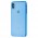 Чехол для iPhone Xs Max Clear case синий