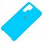 Чехол для Huawei P30 Pro Silky Soft Touch "голубой"