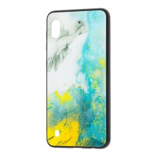 Чехол для Samsung Galaxy A10 (A105) Marble "голубь"