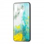 Чохол для Samsung Galaxy A20/A30 Marble "голуб"