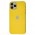 Чехол для iPhone 11 Pro Silicone case матовый (TPU) желтый