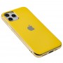 Чохол для iPhone 11 Pro Silicone case матовий (TPU) жовтий