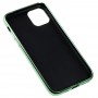 Чохол для iPhone 11 Pro Silicone case матовий (TPU) салатовий