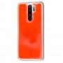Чохол для Xiaomi Redmi Note 8 Pro "Неон пісок" помаранчевий