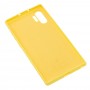 Чехол для Samsung Galaxy Note 10+ (N975) Silicone Full желтый