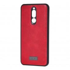 Чохол для Xiaomi Redmi 8 Sulada Leather червоний