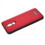 Чехол для Xiaomi Redmi 8 Sulada Leather красный