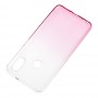 Чехол для Xiaomi Redmi Note 5 / Note 5 Pro Gradient Design розово-белый