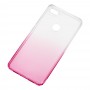Чехол для Xiaomi Mi 8 Lite Gradient Design розово-белый