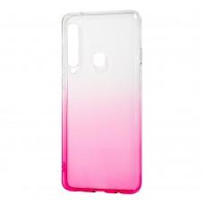 Чехол для Samsung Galaxy A9 2018 (A920) Gradient Design розово-белый