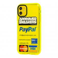 Чехол для iPhone 11 Neon print PayPal