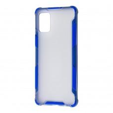 Чехол для Samsung Galaxy A71 (A715) LikGus Armor color синий