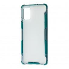Чехол для Samsung Galaxy A71 (A715) LikGus Armor color зеленый