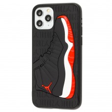 Чехол для iPhone 11 Pro Sneakers Brand jordan черный / красный