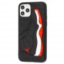 Чохол для iPhone 11 Pro Sneakers Brand jordan чорний/червоний
