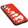 Чехол для iPhone 11 Pro Sneakers Brand sup красный / белый 