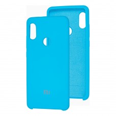 Чехол для Xiaomi Redmi Note 5 Pro / Note 5 Silky Soft Touch голубой