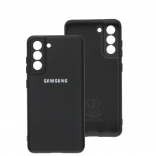 Чохол для Samsung Galaxy S21 FE (G990) Silicone Full camera чорний