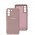 Чохол для Samsung Galaxy S21 FE (G990) Silicone Full camera pink sand