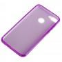Чехол для Huawei Y9 2018 Shining Glitter с блестками фиолетовый